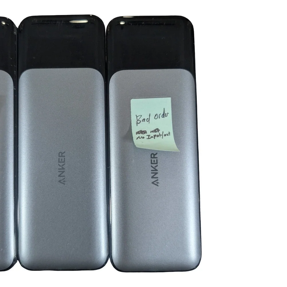 BbAP (Lot Of 9) Anker 737 Power Bank 140W Max Fast Charge 24kmAh (Parts Only)